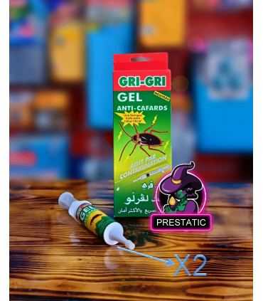 Anti cafard - Produit anti cafard puissant: gel anti cafards - 2 seringues