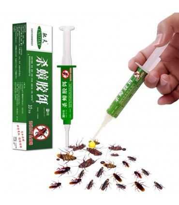 Anti cafard - Produit anti cafard puissant: gel anti cafards - 2 seringues