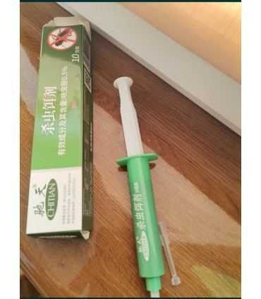 Anti cafard - Produit anti cafard puissant: gel anti cafards - 2 seringues