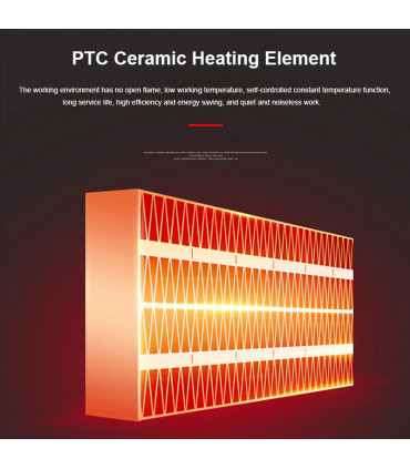 prise, chauffage, électrique, radiateur, pour, plus, surchauffe, vitesse, 500w