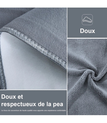 Couverture chauffante électrique avec thermostat automatique, matelas de lit, chauffe-corps dou