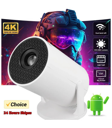 projecteur, sans, pour, portable, pouces, charge, écran, vous, réglable, prise