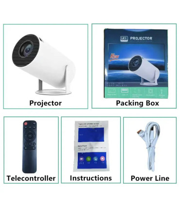 projecteur, pour, sans, portable, écran, pouces, charge, angle, peut, vous