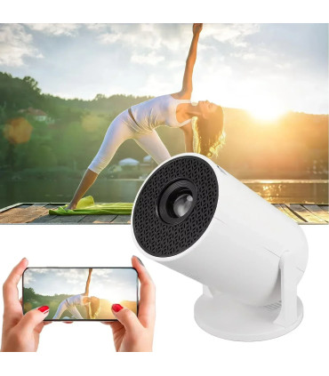 projecteur, sans, pour, écran, charge, portable, pouces, correction, vous