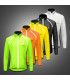 WOSAWE hommes coupe-vent imperméable réfléchissant veste de cyclisme vtt vélo à manches longues