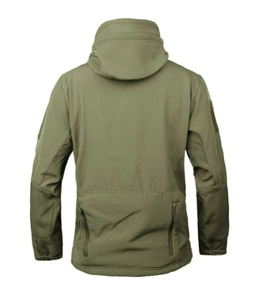 Veste militaire décontractée à capuche pour hommes, utilitaire d\'extérieur, mode peau de requin