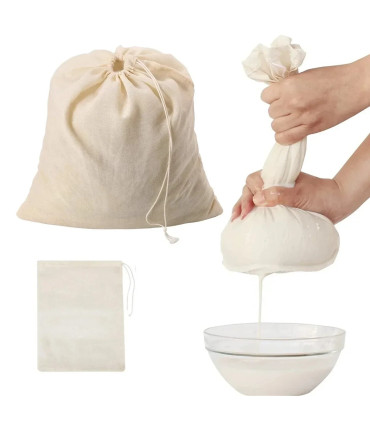 [20x30cm] Gaze de coton articles de cuisine Tofu fromage filtre tissu beurre lait café filtre o