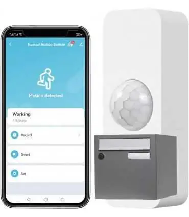 wifi, lettres, aux, boite, mouvement, détecteur, votre, pour, vous, boîte
