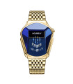AKIMANIA.SITE - [Gold Blue] Waterproof quartz watch for men, motorcycle personality, new trend