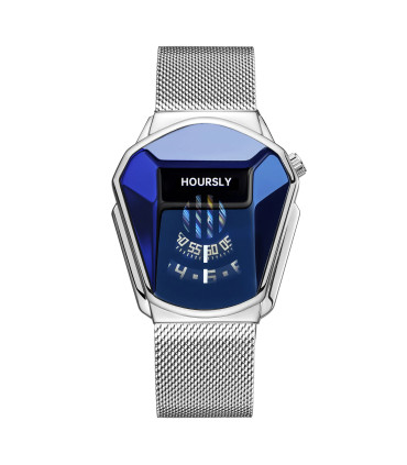 [Gold-Gold] Montre à quartz étanche pour homme, personnalité de moto, nouvelle tendance