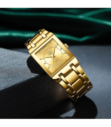 [Women Black] LIEBIG montres à Quartz de luxe pour femmes hommes montre d\'affaires conception S