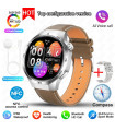 AKIMANIA.SITE - [GPS NFC Watch GT5Pro Brown leather] Nouveau pour Huawei montre GT5 Pro montre intelligente HD 