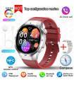 AKIMANIA.SITE - [GPS NFC Watch GT5Pro Silver red] New for Huawei GT5 Pro smartwatch HD AMOLED