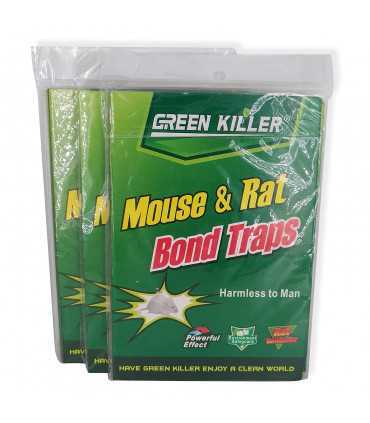 Anti cafard - Plaques Collantes, 3 pcs pièges adhésifs à Rats, Souris