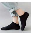 AKIMANIA.SITE - 20 PARES DE CALCETINES DE HOMBRE - CALCETINES TRANSPIRABLES - CORTO - NEGRO
