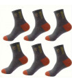 AKIMANIA.SITE - Schwarz 5 Paar Atmungsaktive und bequeme Sportsocken für Damen und Herren aus Baumwolle
